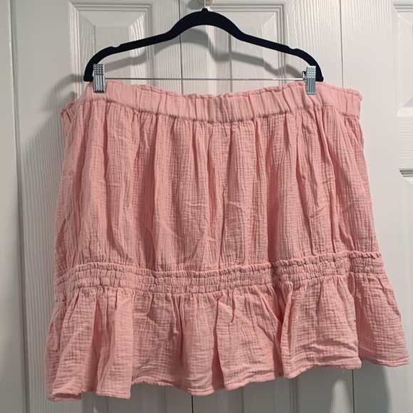 Pink Cotton On Curve Frill Mini Skirt - Picture 10 of 10
